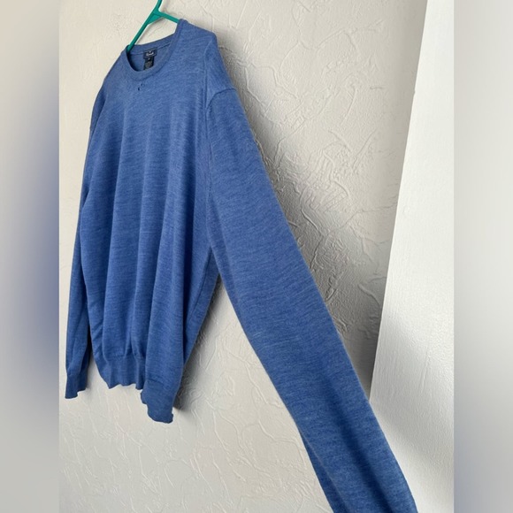 Faconnable Sweater Mens XXL Extrafine Merino Wool Made in Italy Soft - Picture 3 of 5